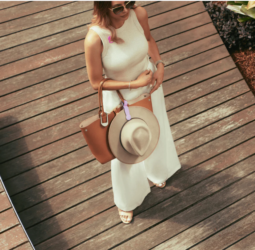 KLIPSTA HAT CLIP - LAVENDER