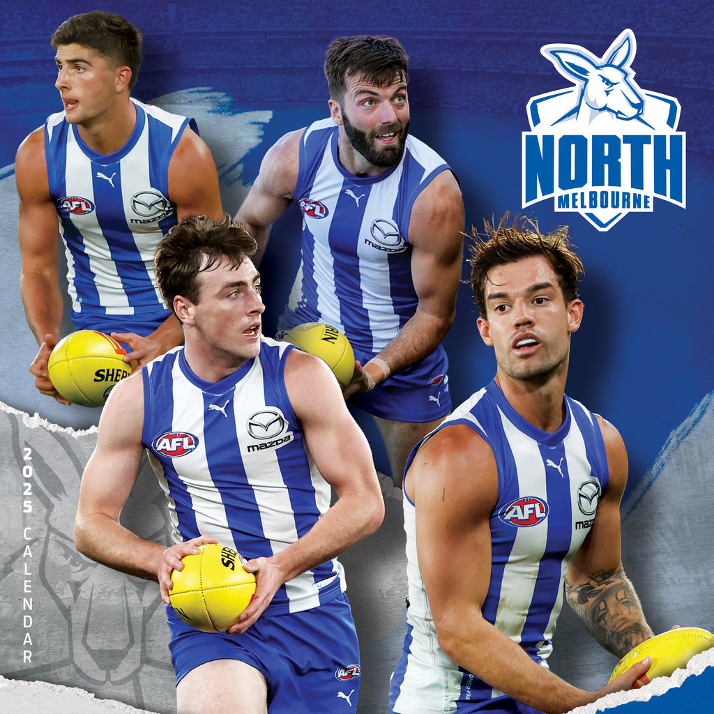 AFL NORTH MELB KANGAROOS CALENDAR: 2025