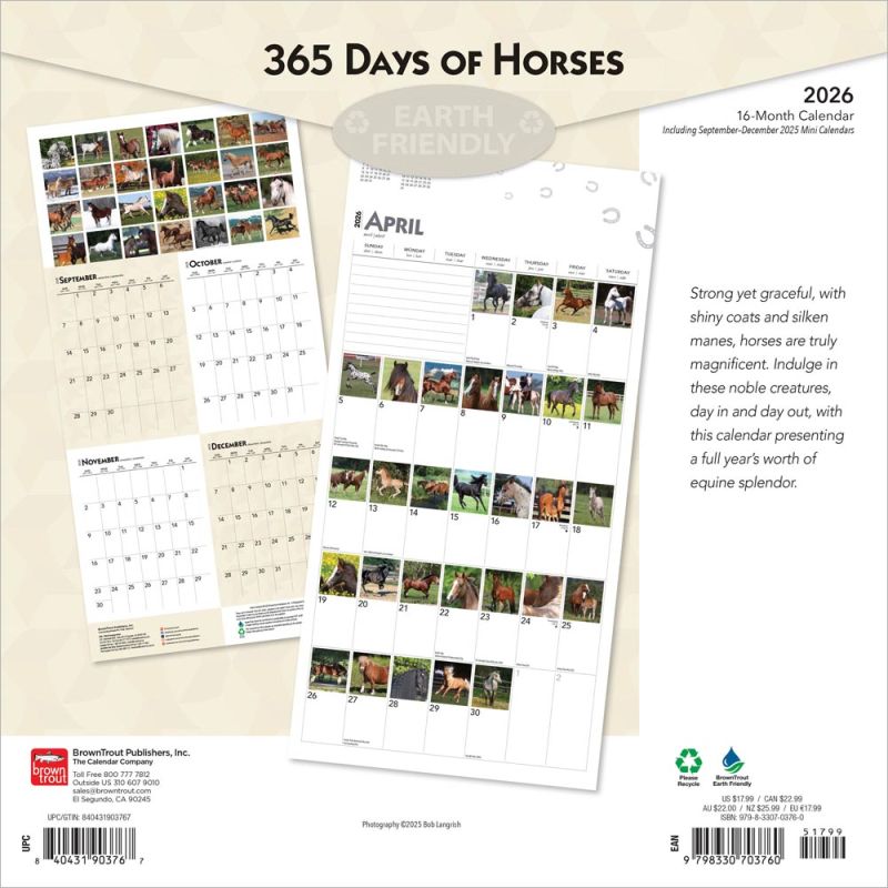 365 Days of Horses 2026 Square