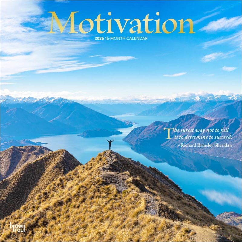 Motivation 2026 Square Foil