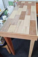 Load image into Gallery viewer, RECYCLED TIMBER HALL TABLE 1000X400MM
