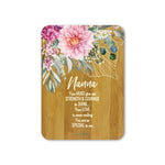 Load image into Gallery viewer, LP BAMBOO AFFIRMATION PLAQUE NANNA CHRYSANTHEMUM
